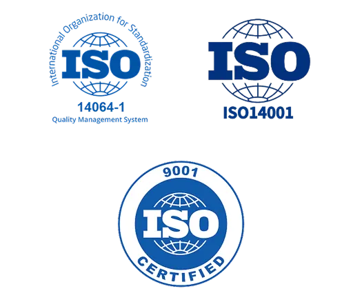 ISO 9001品質認證與國際環保標準證書